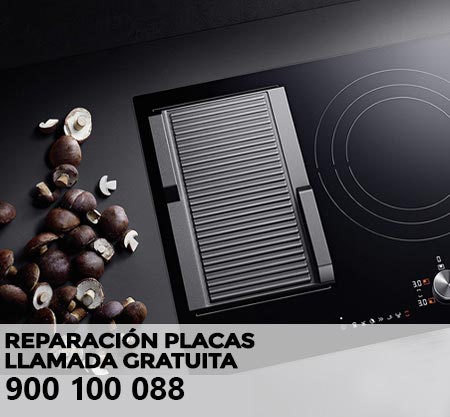 Reparación averías placa de cocción Rommer